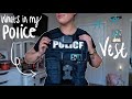 Police vest carrier setup as a female police officer 2023  stefanie rose