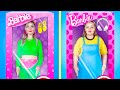 Real Barbie vs Fake Barbie / 24 Hours Challenge