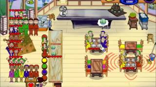 Diner Dash 2: Restaurant Rescue (PC) - Full Game 1080p60 HD Walkthrough -  No Commentary 