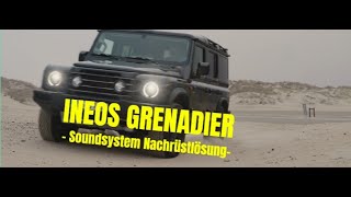 Ineos Grenadier Soundsystem mit Subwoofer by B&S Car Audio