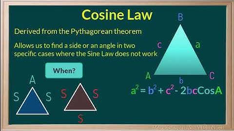 WCLN -Math-PC11-Cosine Law
