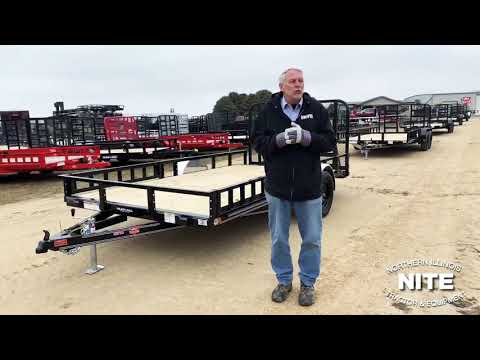 PJ Channel Utility UTV ATV Landscape Trailer Comparisons