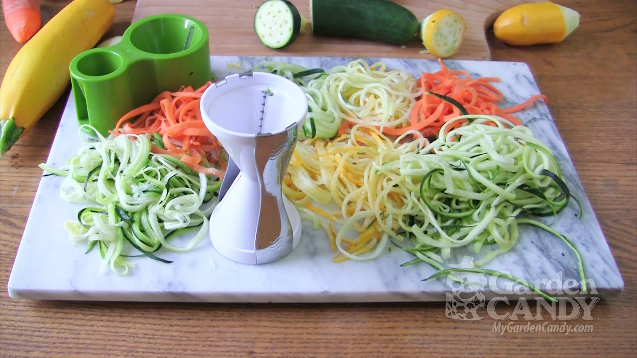 INFINITIVE Vegetable Spiral Vegetable Noodle Cutter Grater Slicer