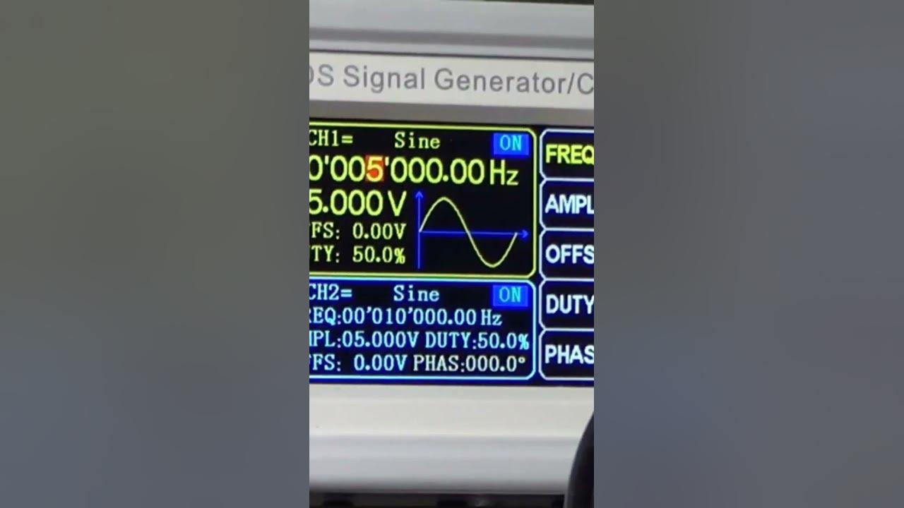 Sallen key low pass filter demonstration youtube