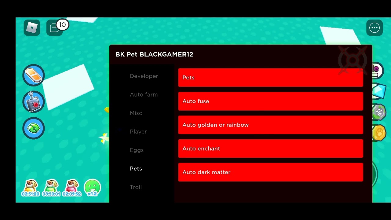 Arceus X New pet simulator script [Bk Hub] - YouTube
