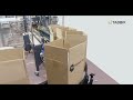 Integrated Packaging line Top Load and Palletizer for Jerricans by TADBIK