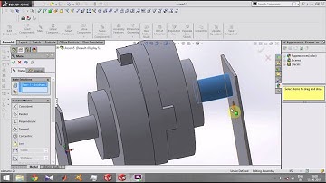 Oldham coupling motion analysis in solidworks