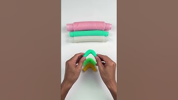 Creating and relaxing Style POP TUBE Sound #diy #satisfyingvideos #relaxing #oddasmr #poptubesounds