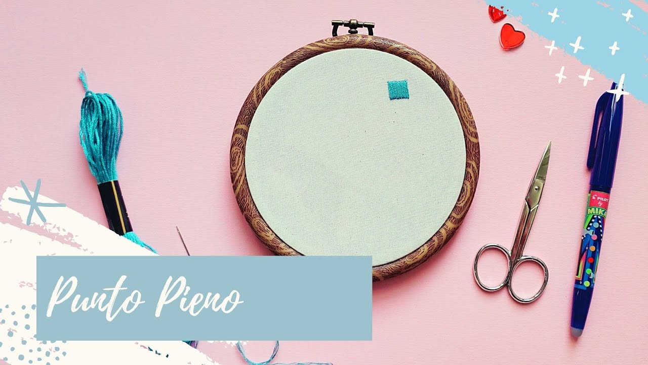 Punto Pieno  - Satin stitch
