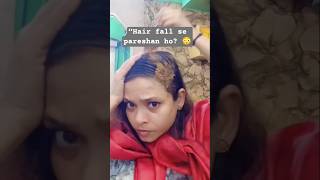 1.baar me hair fall stop 😱🌿 | Henna hair mask result “Natural hair colour + hair fall solution