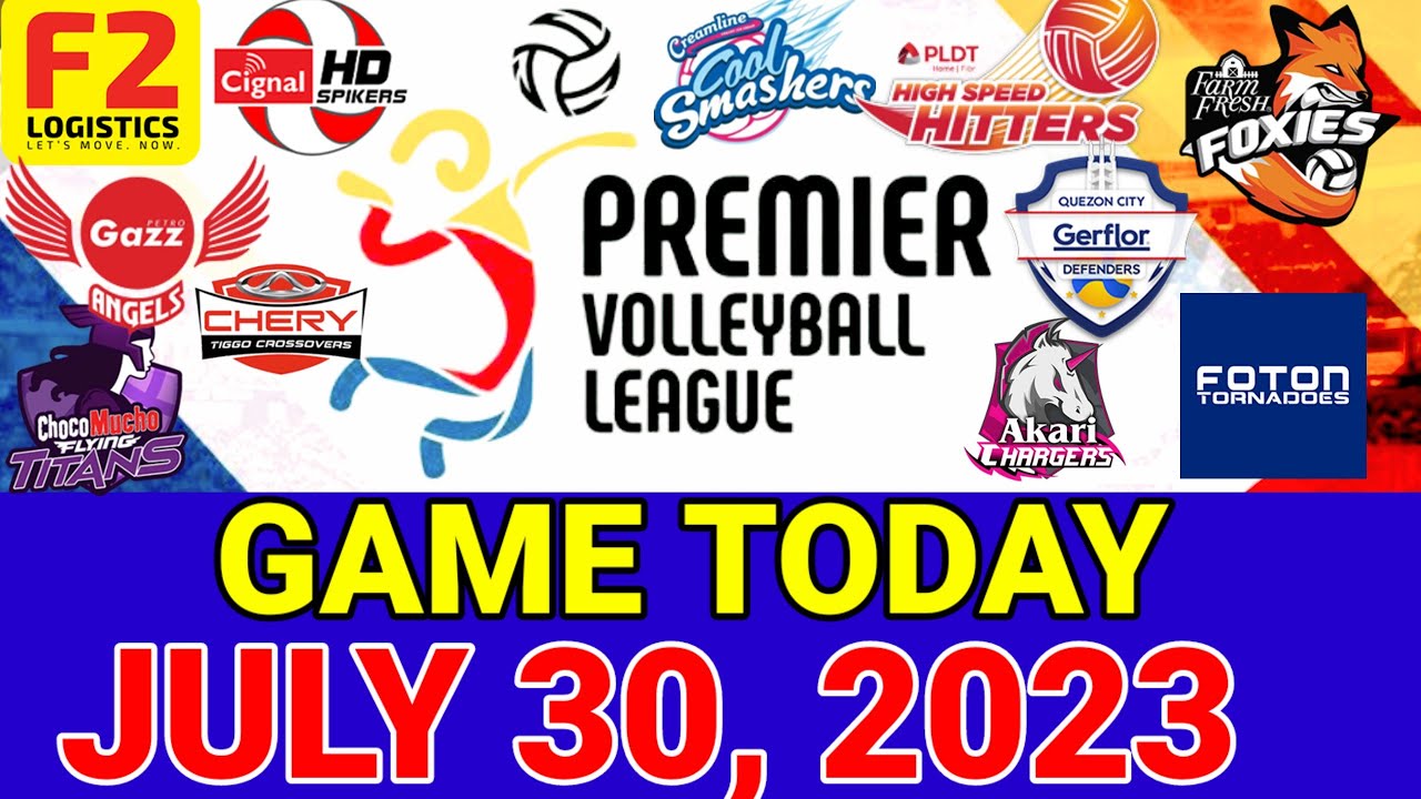 PBA Game Schedule Today July 30, 2023 PVL Invitational Conference Finals 