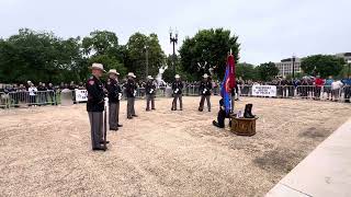 Texas DPS Drill Team-Police week 2025