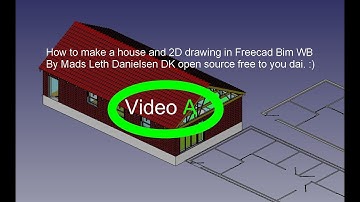 Freecad Bim WB how to make a house A