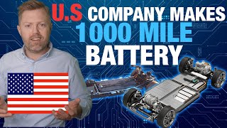 1,000-Mile Ev Range Might Come From A Us Company Youve Never Heard Of
