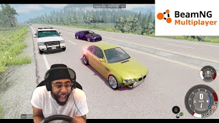 The cops in BeamNG.Drive are haters lmaooo