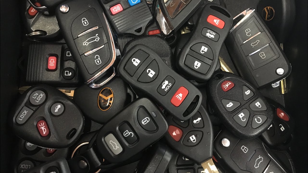 KEY REMOTE INVENTORY!(WHAT I KEEP IN STOCK FOR MY KEY BUSINESS) .