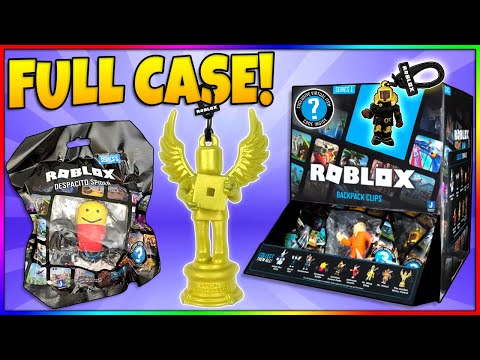 Roblox Backpack Clips Series 1 DOMINUS AUREUS DUDE Toy +TARNISHED LAPEL PIN  Code