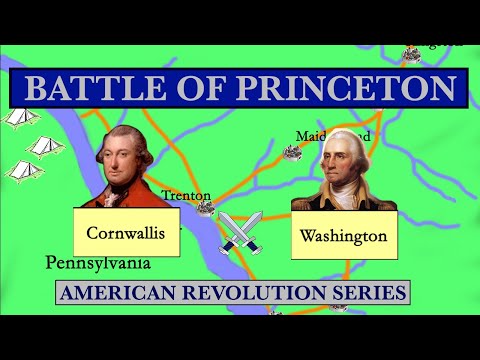 プリンストンの戦い - 1777 |アメリカ独立戦争