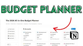 How I Track My Finances in Notion (Like a Pro) | + FREE BUDGET Planner Template!!!
