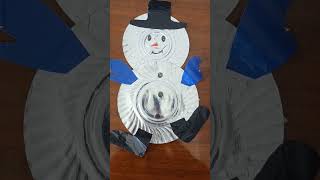 Summer camp activity for kids Snowman