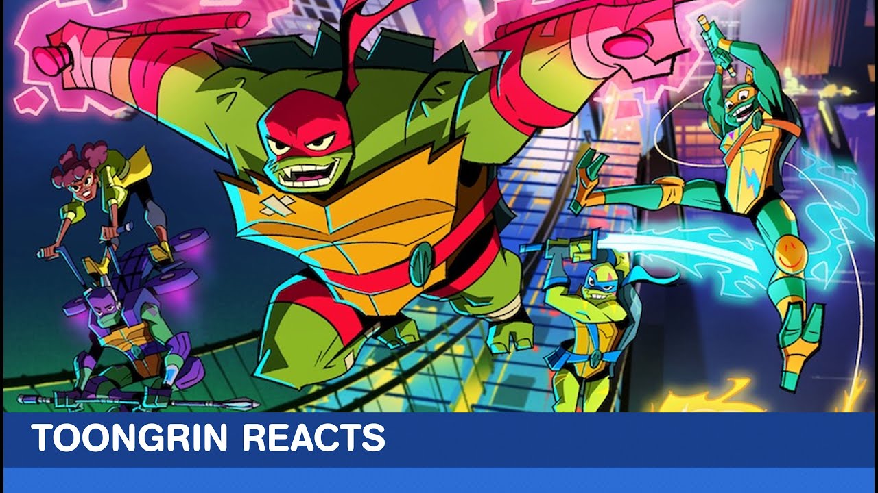 Rise of the Teenage Mutant Ninja Turtles Trailer Reaction - ToonGrin Reacts