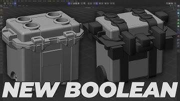 Nieuwe Booleaanse workflow in Cinema 4D