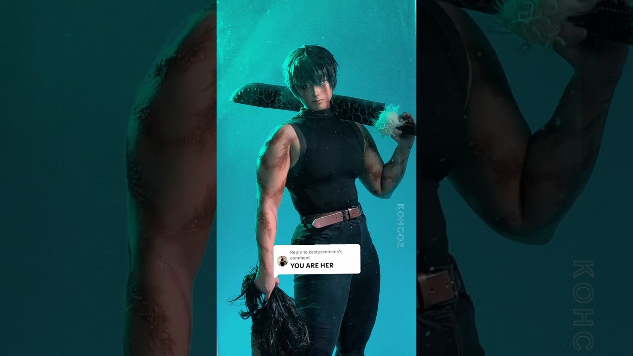 been bulking up past few years just for this cosplay 🥹 #jjk #jujutsukaisen #maki #makizenin #cosplay