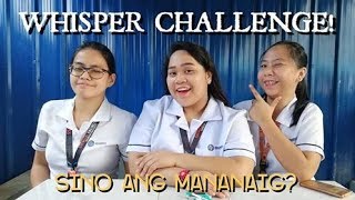 WHISPER CHALLENGE: Chemical Engineering Student Edition | Ardent Angeline