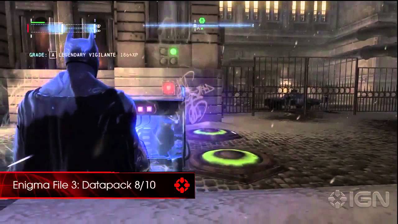 Batman Arkham Origins Walkthrough Enigma File 03 Locations YouTube