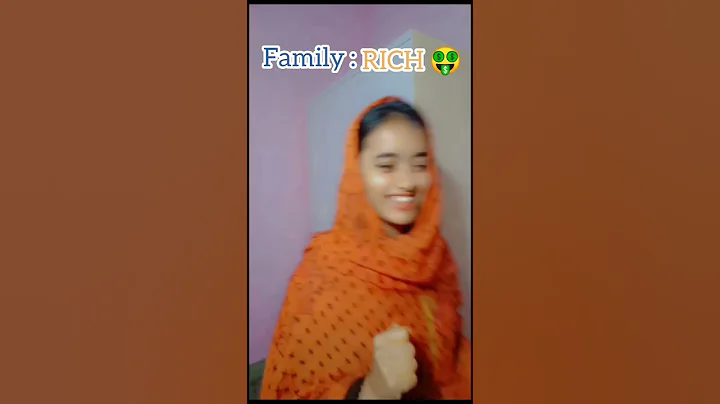 when poor girl get RICH family 🤑🤑🤑🤑🤑....