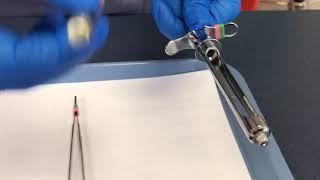 How to assemble and disassemble the anesthetic syringe