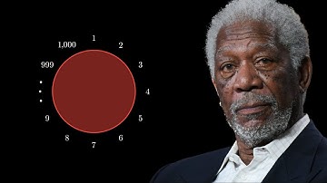 Morgan Freeman Solves the 1000-Number Brainteaser