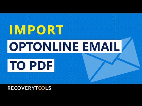 Convert Optonline Emails to PDF File || Print Optonline Email to Adobe