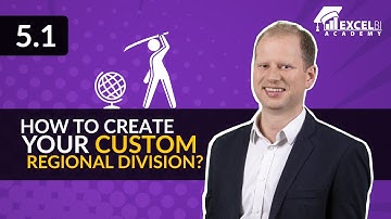 5.1 How to create your custom regional division? [Reporting on maps in Excel & Power BI course]