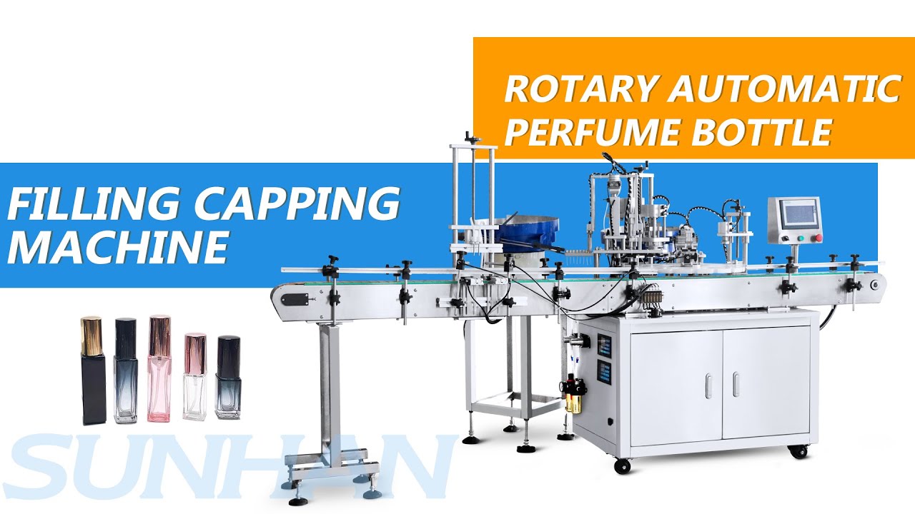 How To Fill Perfume into Bottle by Automatic Filling Capping Machine