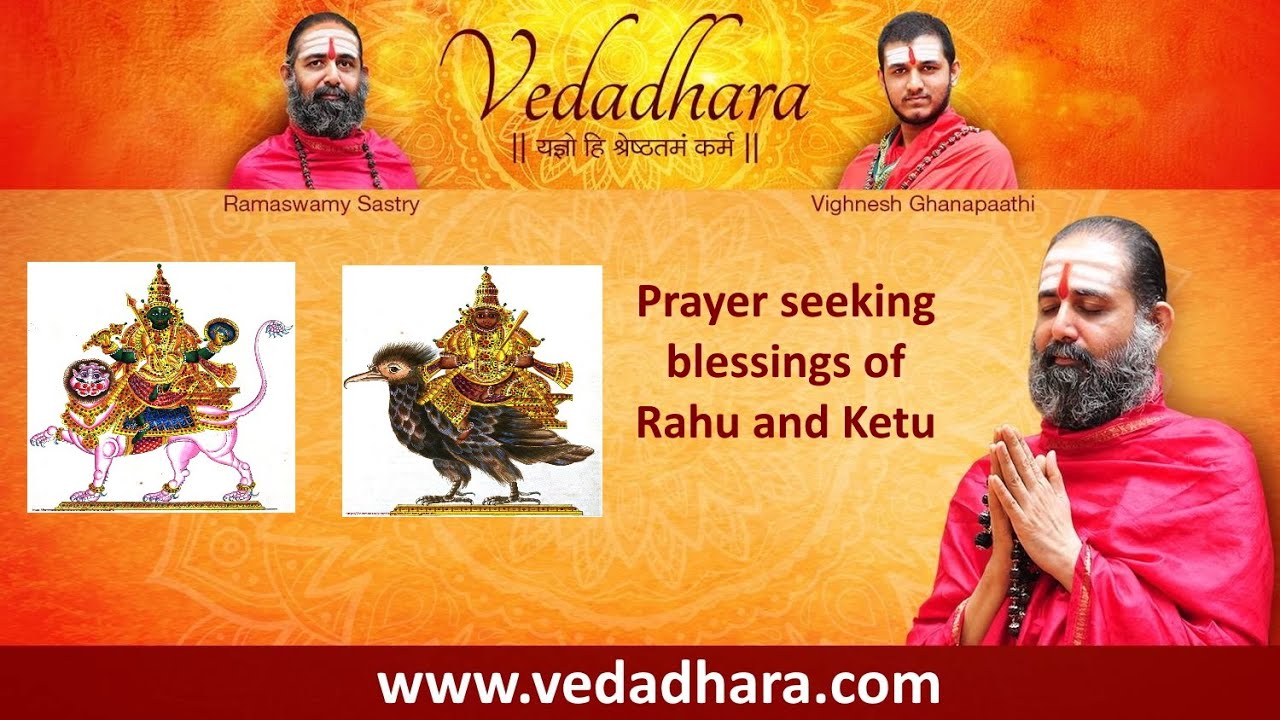 Prayer seeking blessings of Rahu and Ketu