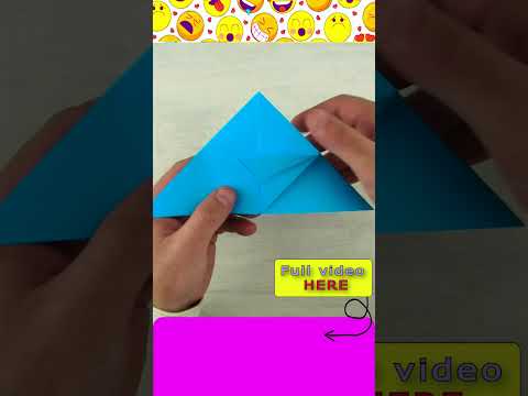 Hexahedron spinner origami