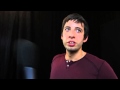 Example speaks after presenting Best Album at the 2012 Q Awards