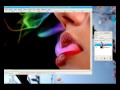 GIMP tutorial - Rainbow smoke