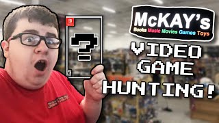 I Found A Rare Nintendo Switch Game While Video Game Hunting.. (McKay's)