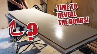 Restoring 100 year old doors - what’s hidden under the hardboard?? (part 1)