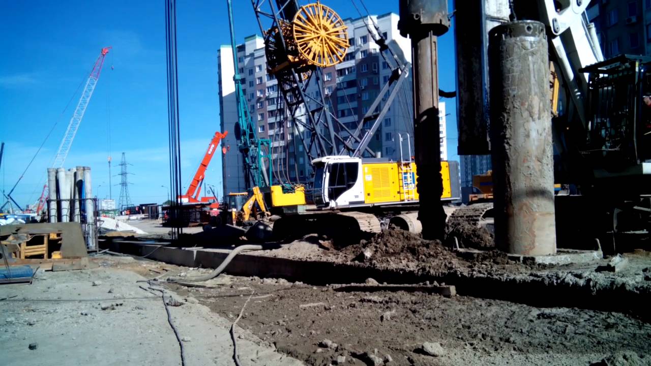 МиП строй 1. soilmec sr-60.июль 2016 - YouTube