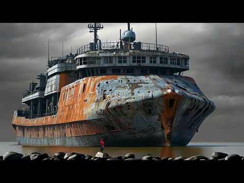 Видео: Самые БОЛЬШИЕ и БРОШЕННЫЕ корабли в мире!