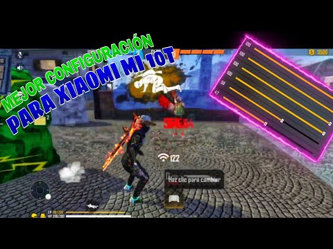 MEJOR CONFIGURACIÓN PARA XIAOMI MI 10T ✨💯⚔️ FREE FIRE