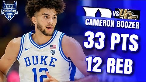 Cameron Boozer Duke Highlights vs UCF | Exhibition