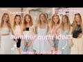SUMMER OUTFIT IDEAS &amp; LOOKBOOK GUIDE: what to wear, everyday basics, wardrobe essentials, &amp; inspo!!