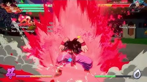 DBFZ Base Goku kii blast loops* NO SPARK!