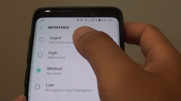 Samsung Galaxy S9 / S9+: How to Change The General Notification of Text Messages