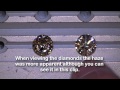 Diamond Graining and How it Impacts Transparency.