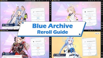 Blue Archive Reroll Guide丨Fastest Reroll with LDPlayer on PC